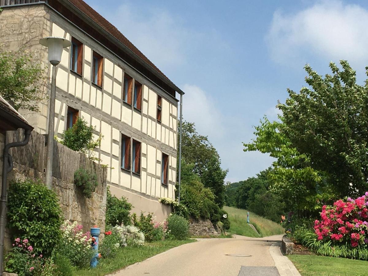 Rose Cottage Im Romantischen Taubertal Adelshofen  Εξωτερικό φωτογραφία