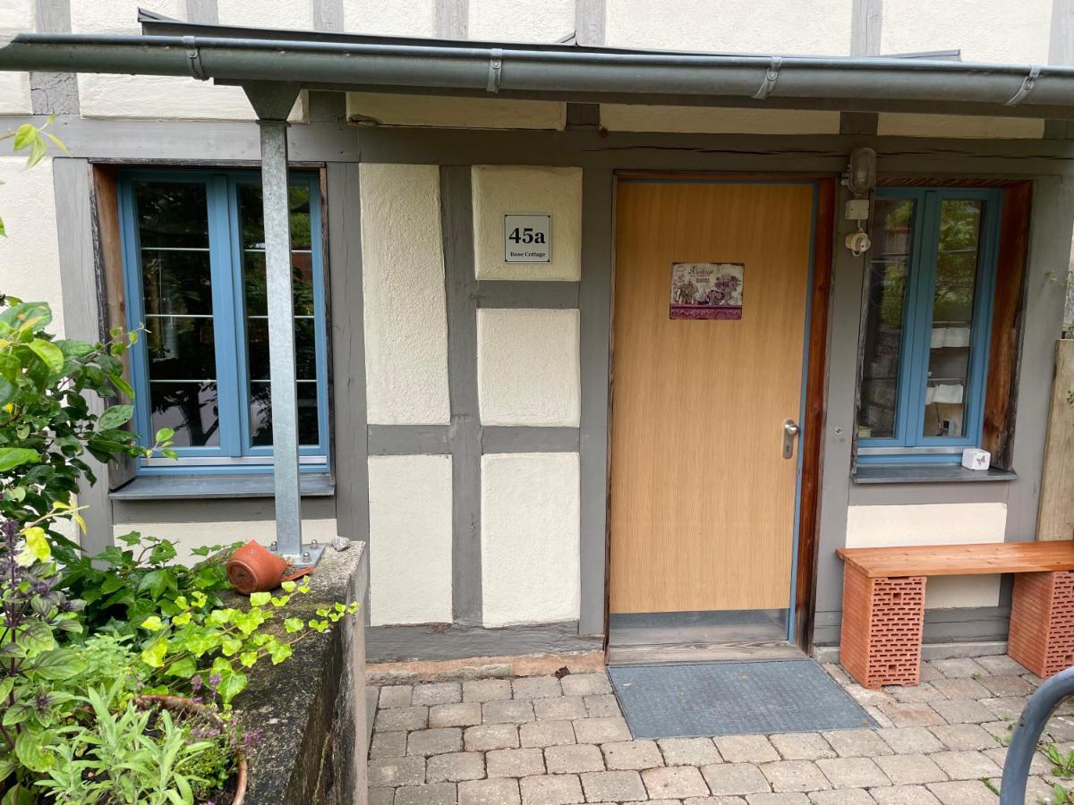 Rose Cottage Im Romantischen Taubertal Adelshofen  Εξωτερικό φωτογραφία