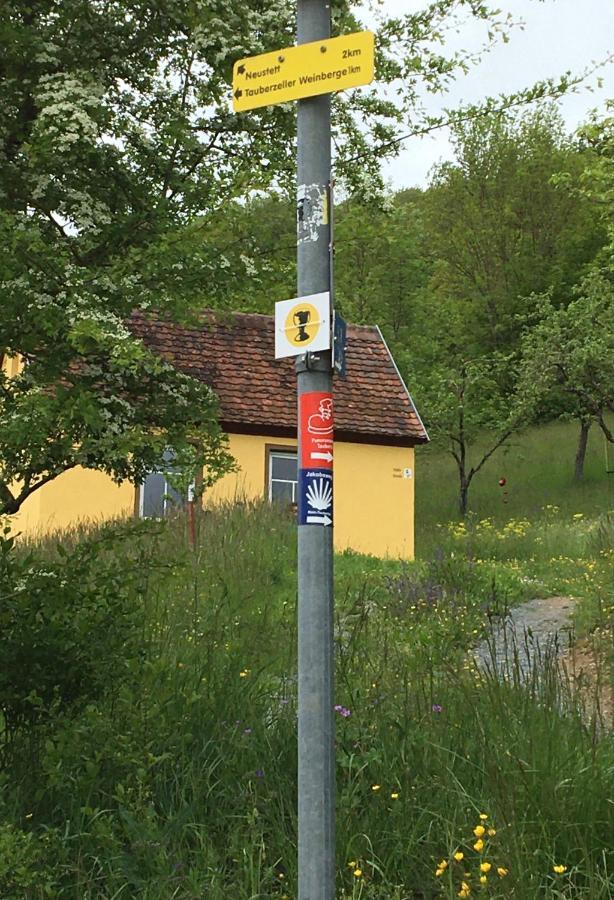 Rose Cottage Im Romantischen Taubertal Adelshofen  Εξωτερικό φωτογραφία